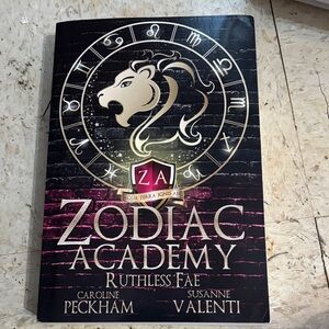 Zodiac Academy Black and Gold Coffee Table Book